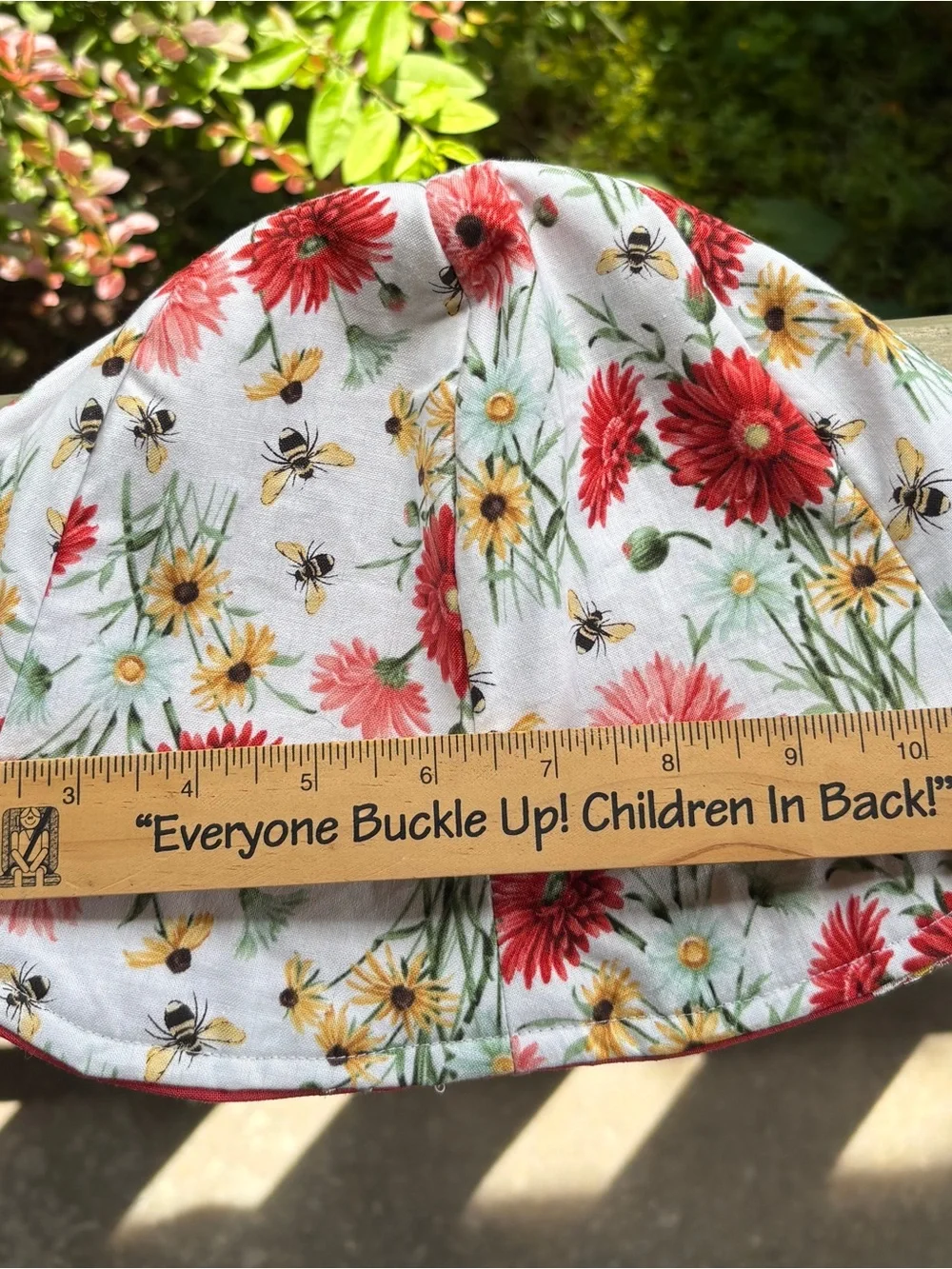 New Tulip Bucket Hat, Handmade, Reversible